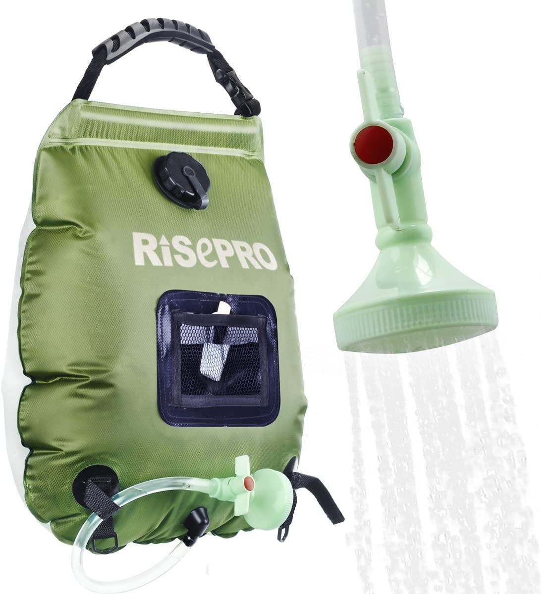 ASHATA Douche solaire de camping et voyage 40 L -FHE141123