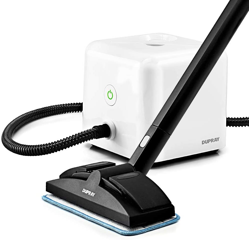 Balai Vapeur 17-en-1 – 1000W – 2 Niveaux De Vapeur – Tête Rotative – Pour Sols, Canapés, Joints – Sans Produit Chimique